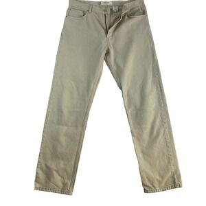 Levi's 505 Jeans Men Sz 36x34 (actual 36x33) Sand 100% Cotton Regular Fit